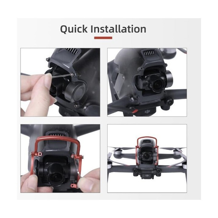 DJI FPV Combo - Upgraded CNC Gimbal Bumper