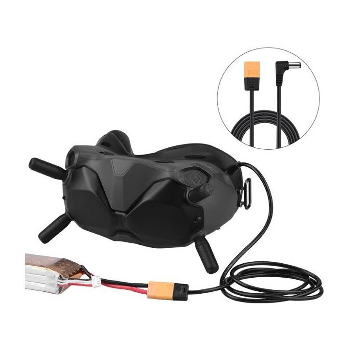DJI FPV Goggle V2 - XT60 Power Cable