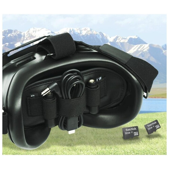 DJI FPV - Vylepšený PU držák antény pro DJI brýle FPV V2