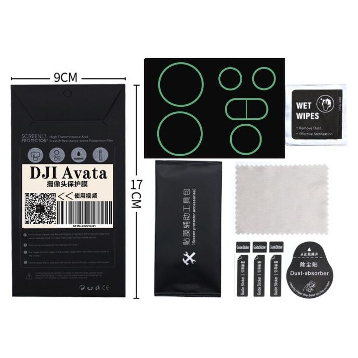 DJI AVATA - ochrana objektivu