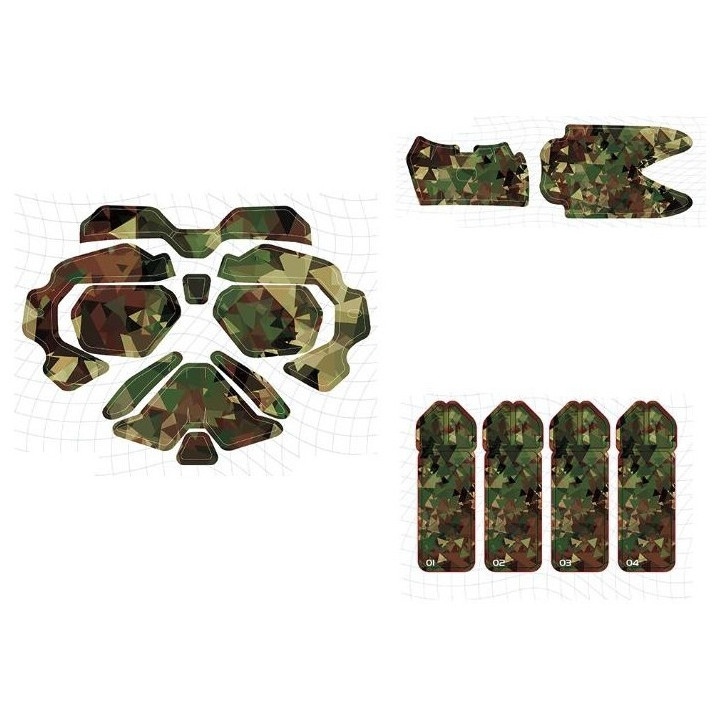 PVC Sticker Set for DJI Avata (DJI FPV Goggles V2)