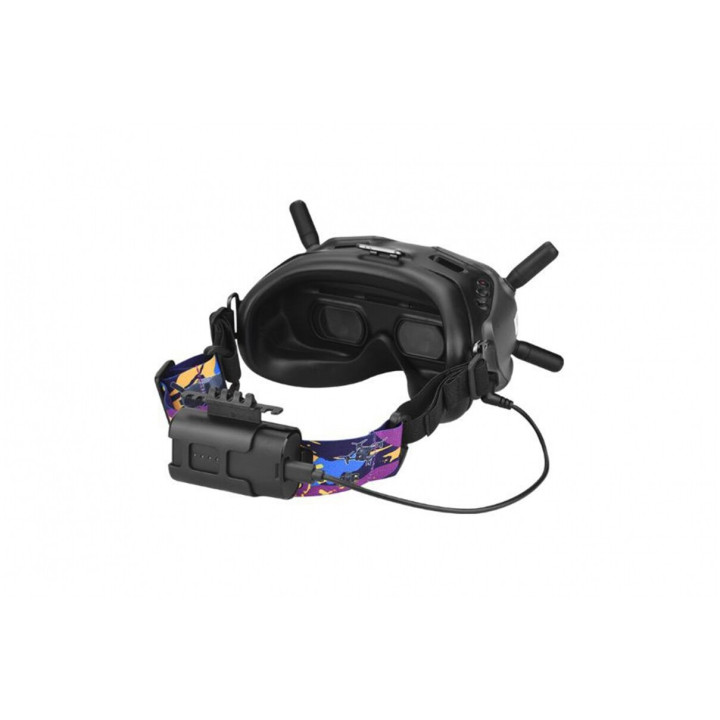 DJI Goggles 2 - Držák aku s držák kabelu