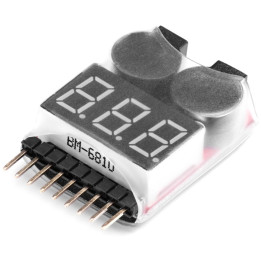 LiPo alarm 2-8S - zvuková signalizace napětí