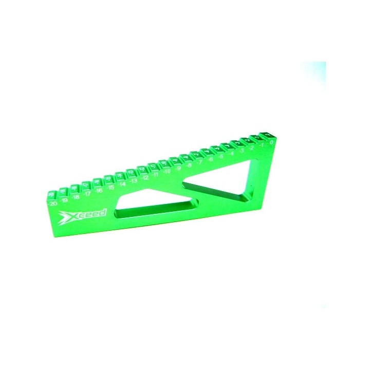 Meradlo prepadu ramien 0 až -20mA pre autá 1/10 a 1/8 Off Road