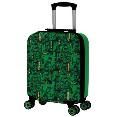 LEGO Luggage Cestovní kufr Play Date 16" - Ninjago Green
