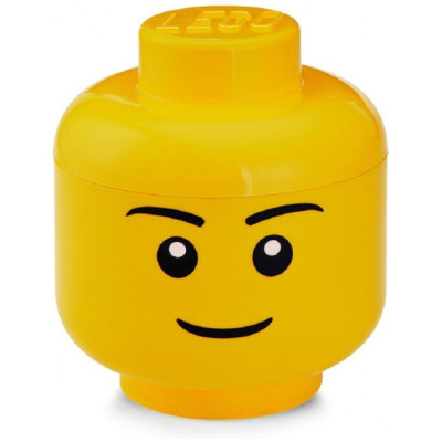 LEGO úložná hlava (velikost S) - chlapec