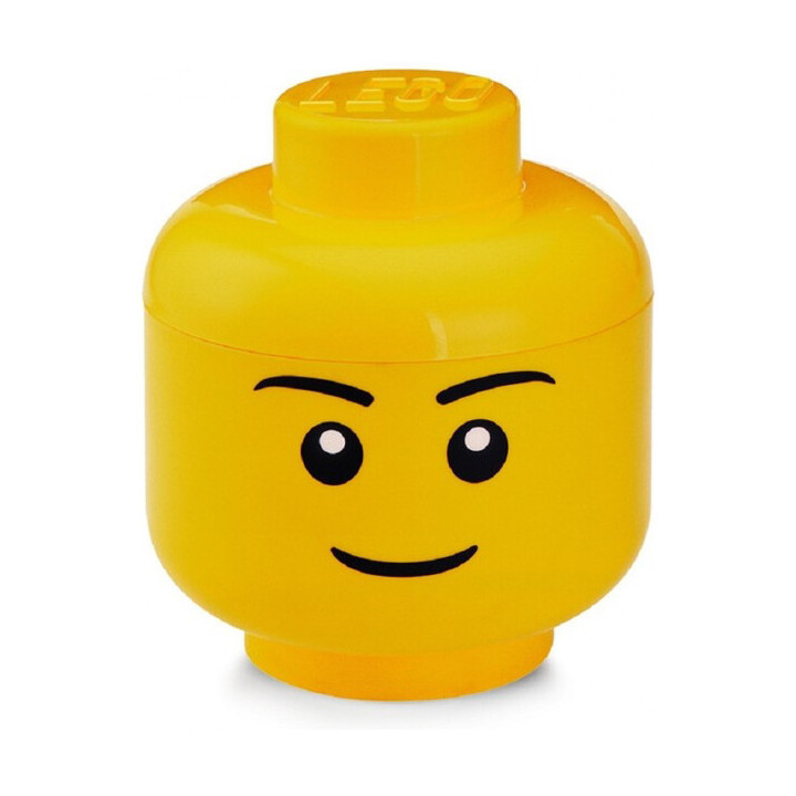 LEGO úložná hlava (velikost S) - chlapec