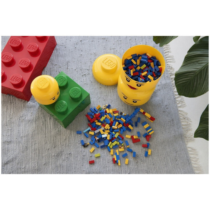 LEGO úložná hlava (velikost S) - chlapec