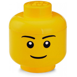 LEGO úložná hlava (velikost L) - chlapec