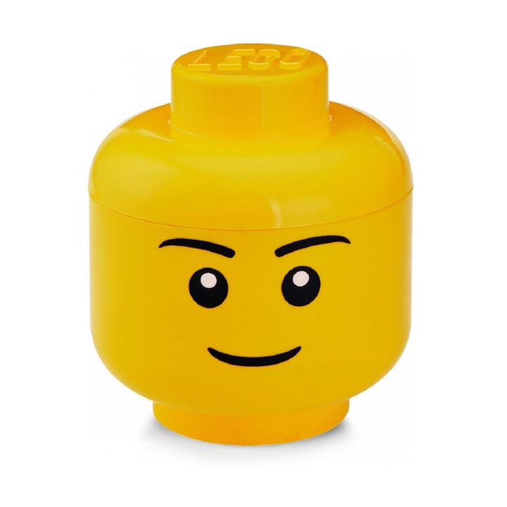LEGO úložná hlava (velikost L) - chlapec