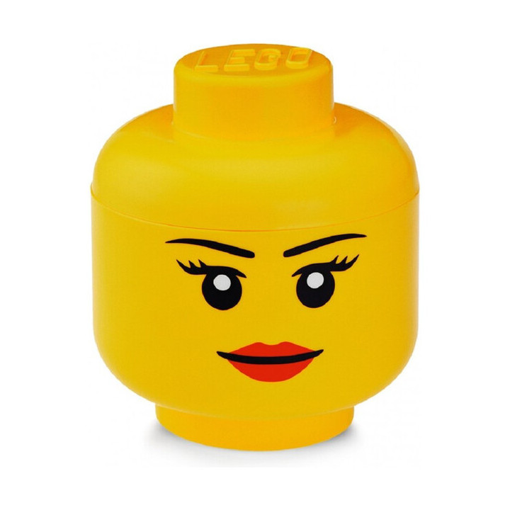 LEGO úložná hlava (velikost L) - dívka