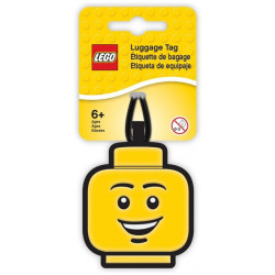 Cestujte stylově se jmenovkou LEGO na zavazadle! Napište na zadní stranu jmenovky své kontaktní údaje a připněte ji na batoh nebo kufr.