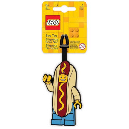 LEGO jmenovka na zavazadlo - Iconic Hot Dog