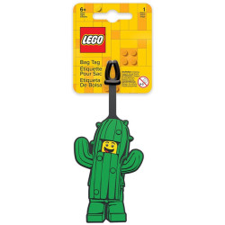 Cestujte stylově se jmenovkou LEGO na zavazadle! Napište na zadní stranu jmenovky své kontaktní údaje a připněte ji na batoh nebo kufr.