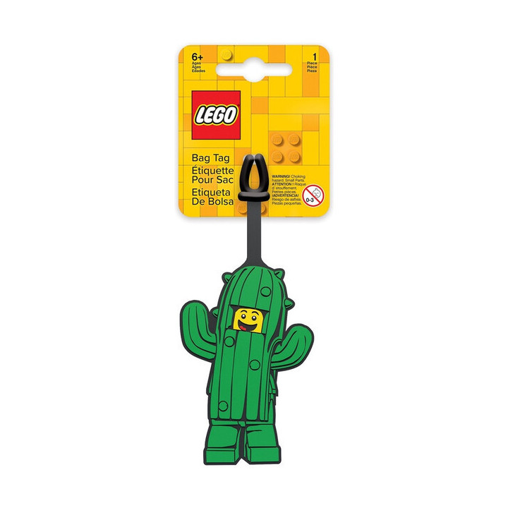 LEGO jmenovka na zavazadlo - Iconic kaktus