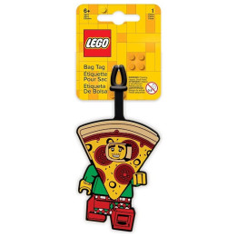 LEGO jmenovka na zavazadlo - Iconic Pizza