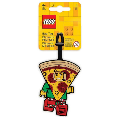 LEGO jmenovka na zavazadlo - Iconic Pizza