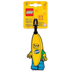 Cestujte stylově se jmenovkou LEGO na zavazadle! Napište na zadní stranu jmenovky své kontaktní údaje a připněte ji na batoh nebo kufr.