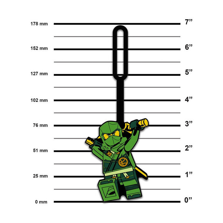 LEGO jmenovka na zavazadlo - Ninjago Sora