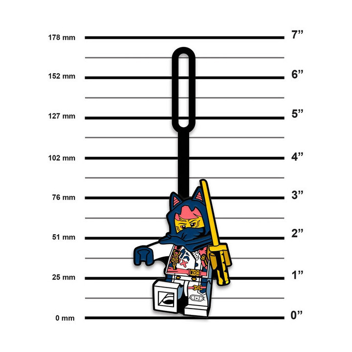 LEGO jmenovka na zavazadlo - Ninjago Sora