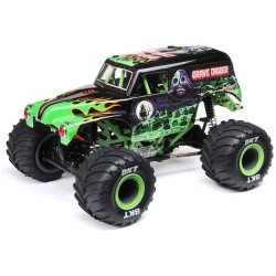 RC model auta Losi Mini LMT v měřítku 1:18, přináší sílu a jízdní vlastnosti větších monster trucků a přitom se vejde do batohu. Model na zmenšené platformě LMT obsahuje stejnosměrný pohon 4WD, licencovanou karoserii a realistické pneumatiky BKT....