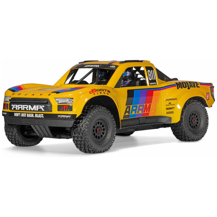 Arrma Mojave 6S BLX 1:7 4WD RTR žlutá