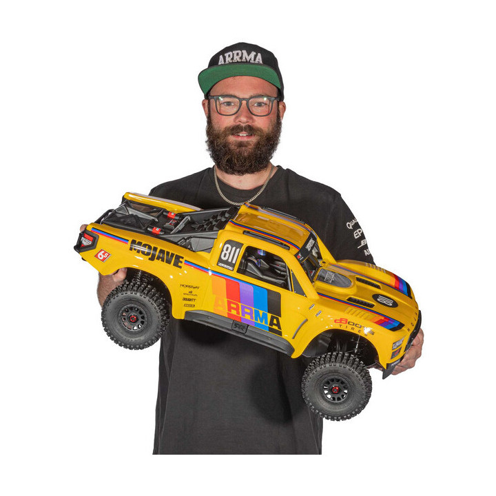Arrma Mojave 6S BLX 1:7 4WD RTR žlutá