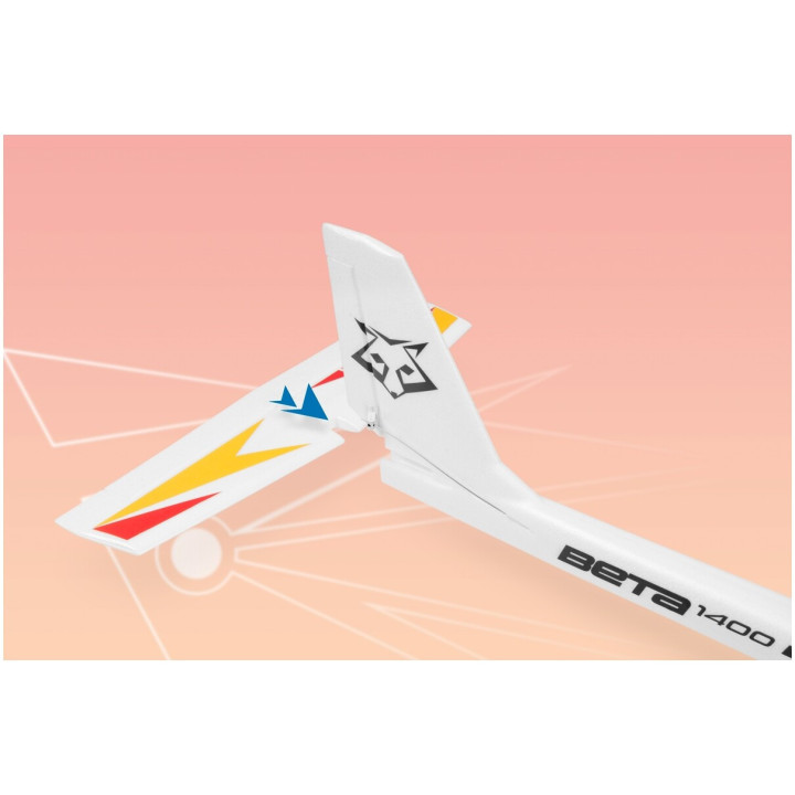 KAVAN Beta 1400 RTF - červená