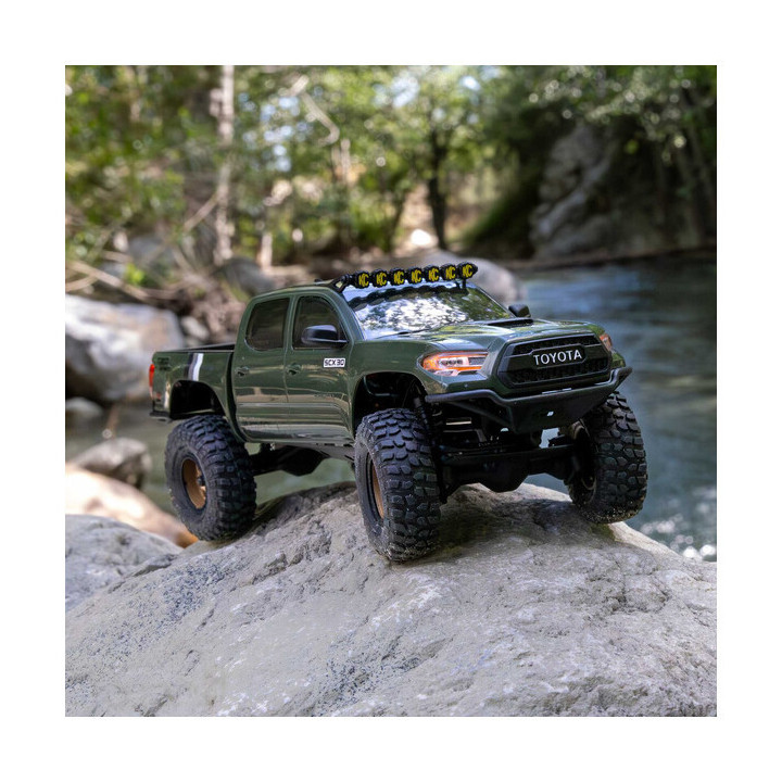 Axial SCX30 Toyota Tacoma TRD Pro Extreme 1:30 4WD RTR zelený