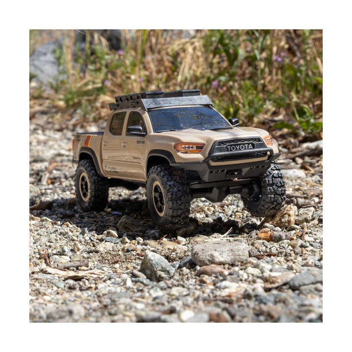 Axial SCX30 Toyota Tacoma TRD Pro Extreme 1:30 4WD RTR pískový
