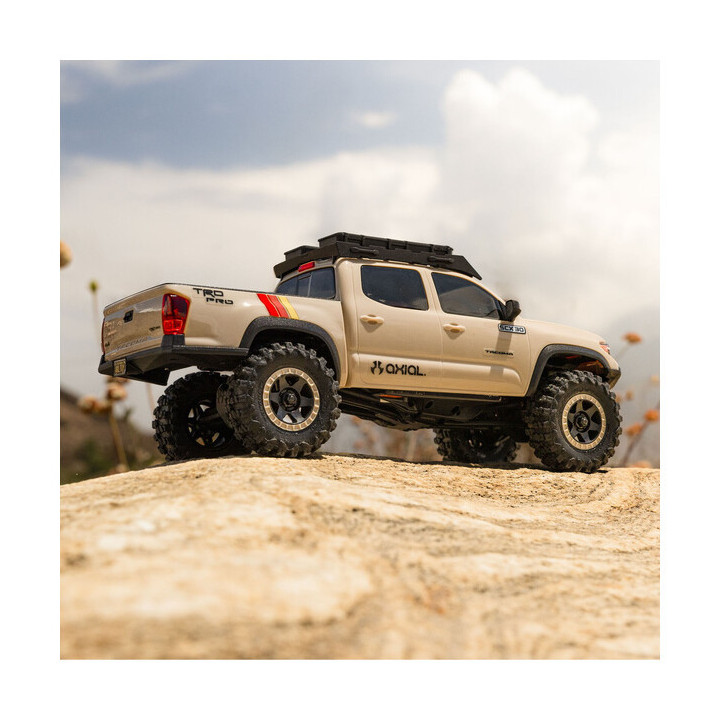 Axial SCX30 Toyota Tacoma TRD Pro Extreme 1:30 4WD RTR pískový