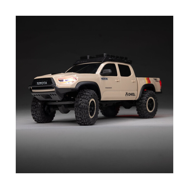 Axial SCX30 Toyota Tacoma TRD Pro Extreme 1:30 4WD RTR pískový
