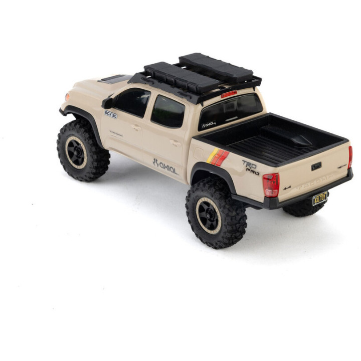 Axial SCX30 Toyota Tacoma TRD Pro Extreme 1:30 4WD RTR pískový
