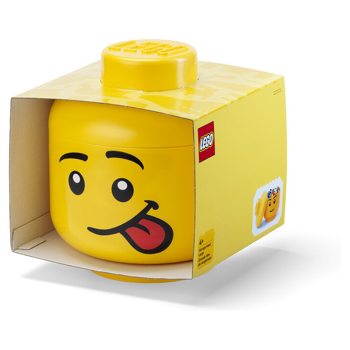 LEGO úložná hlava (velikost S) - chlapec