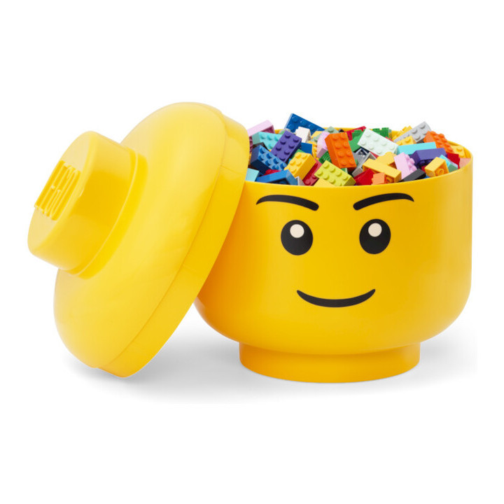 LEGO úložná hlava veká – Skeleton