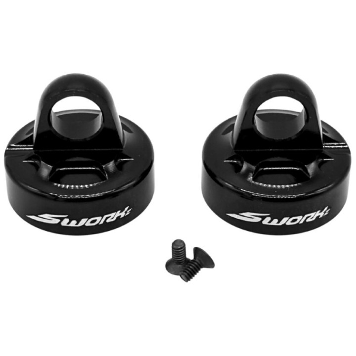 SWORKz S35-5 Series odlehčená víčka tlumičů pro emulzi/membrány (2 ks)