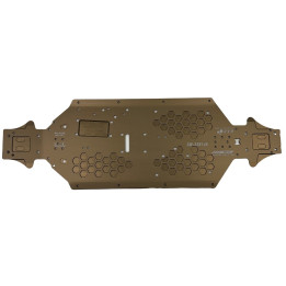 S35-5 Series odlehčené hlavní plato podvozku z hliníku AL7075 (standardní) (hřídel 115 mm)