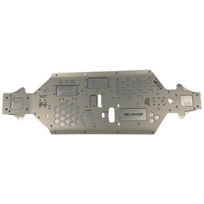 Performance S35-5 Series odlehčené plato podvozku AL7075 (prodloužené) (hřídel 115 mm)
