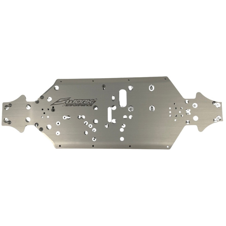 Performance S35-5 Series odlehčené plato podvozku AL7075 (prodloužené) (hřídel 115 mm)