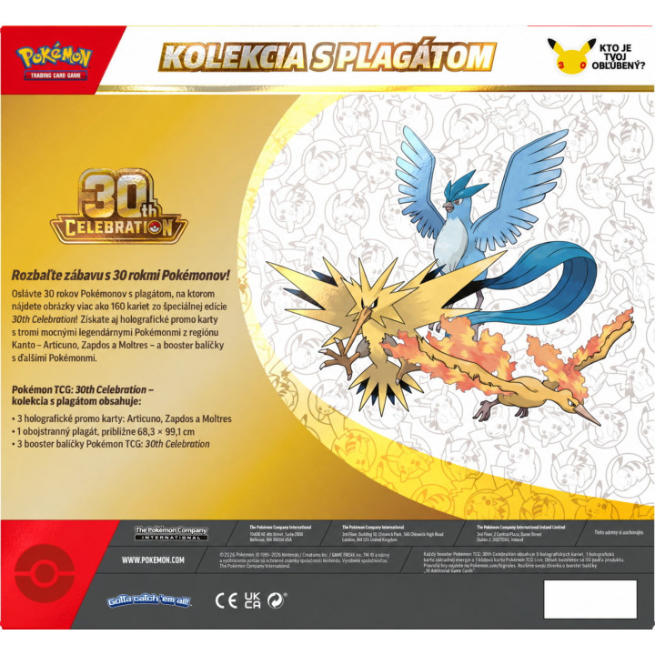 Pokémon 30th Celebration Poster Collection | RCsvet