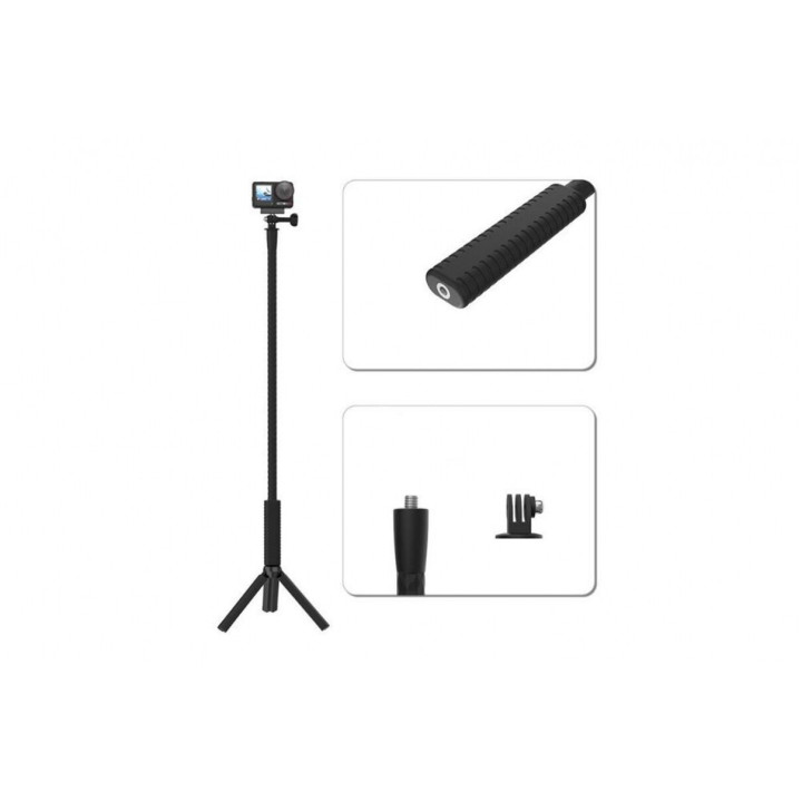 2in1 Invisible Selfie Stick & Tripod (1.4m)