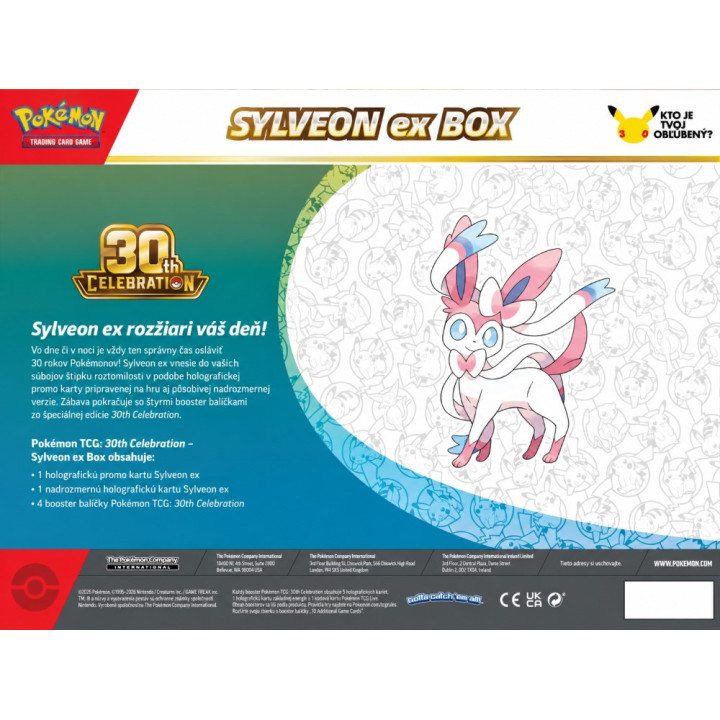 Pokémon 30th Celebration Ex Box Sylveon Ex | RCsvet