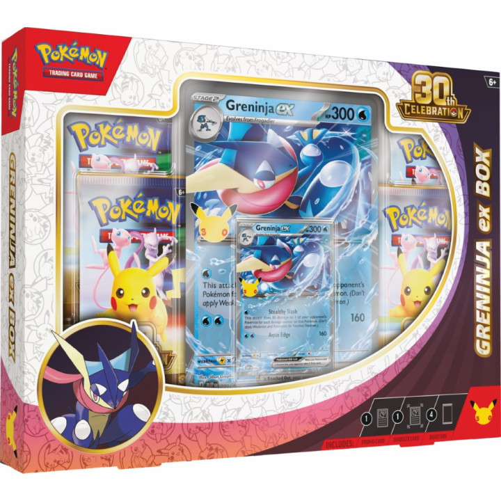 Pokémon 30th Celebration Ex Box Greninja Ex | RCsvet