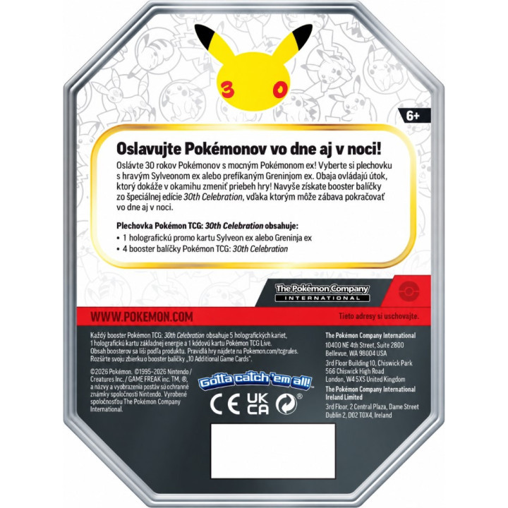 Pokémon 30th Celebration Tin Greninja ex | RCsvet