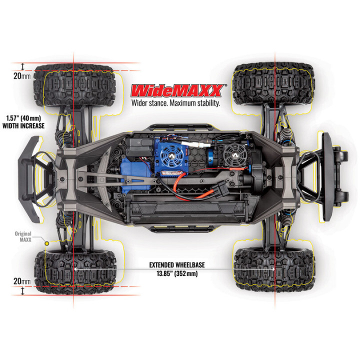 Traxxas Maxx 1:8 4WD RTR 40. výročí