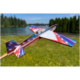 Stick plane - Extra 300 Modrá