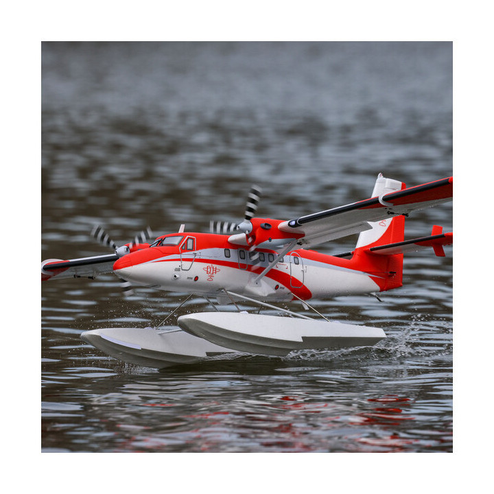 E-flite DHC-6 Twin Otter 1.4m PNP, plováky