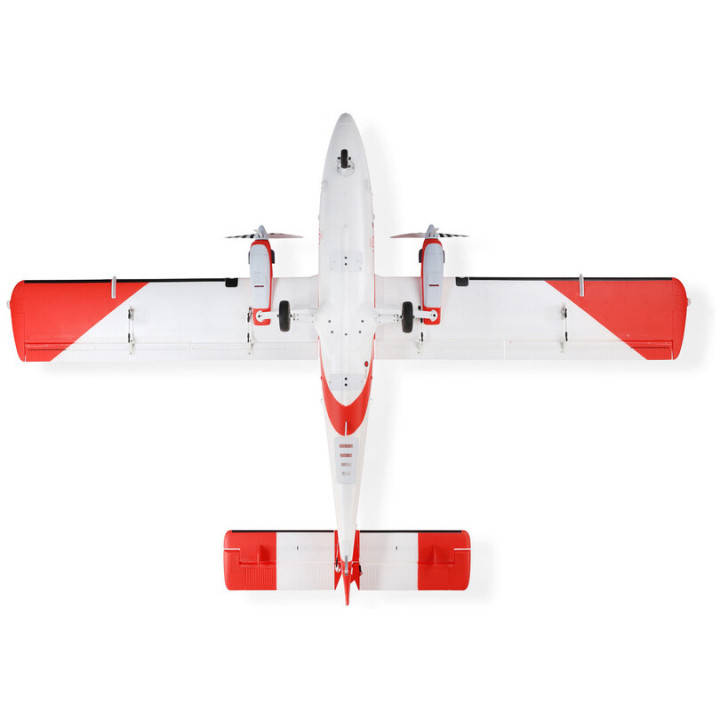 E-flite DHC-6 Twin Otter 1.4m PNP, plováky