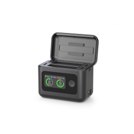 Insta360 - Obousměrná rychlonabíjecí stanice s LCD obrazovkou pro Insta360 X6 (Black)