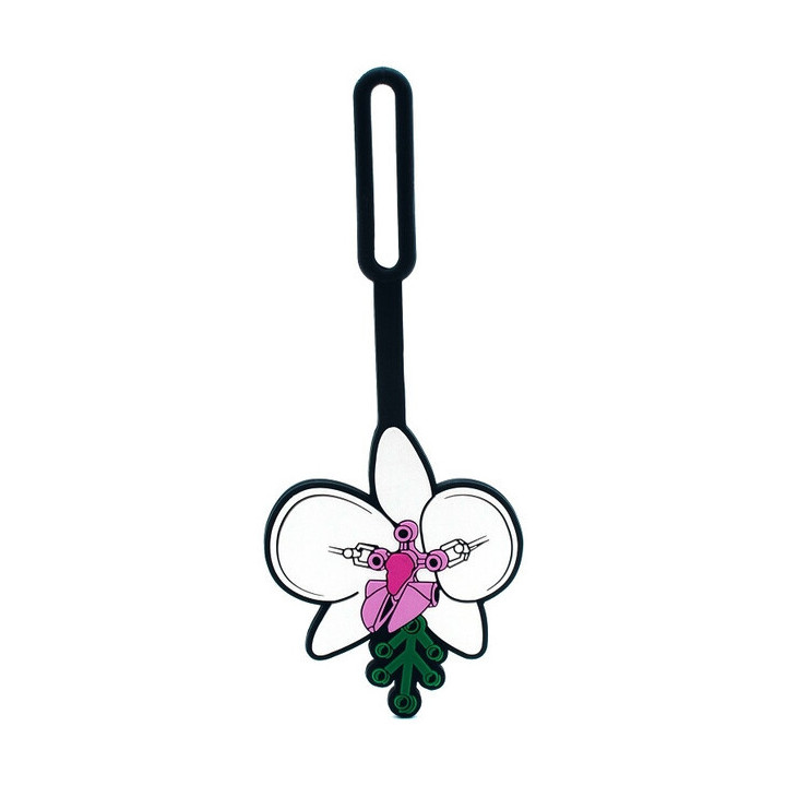 LEGO jmenovka na zavazadlo - Botanicals orchidej